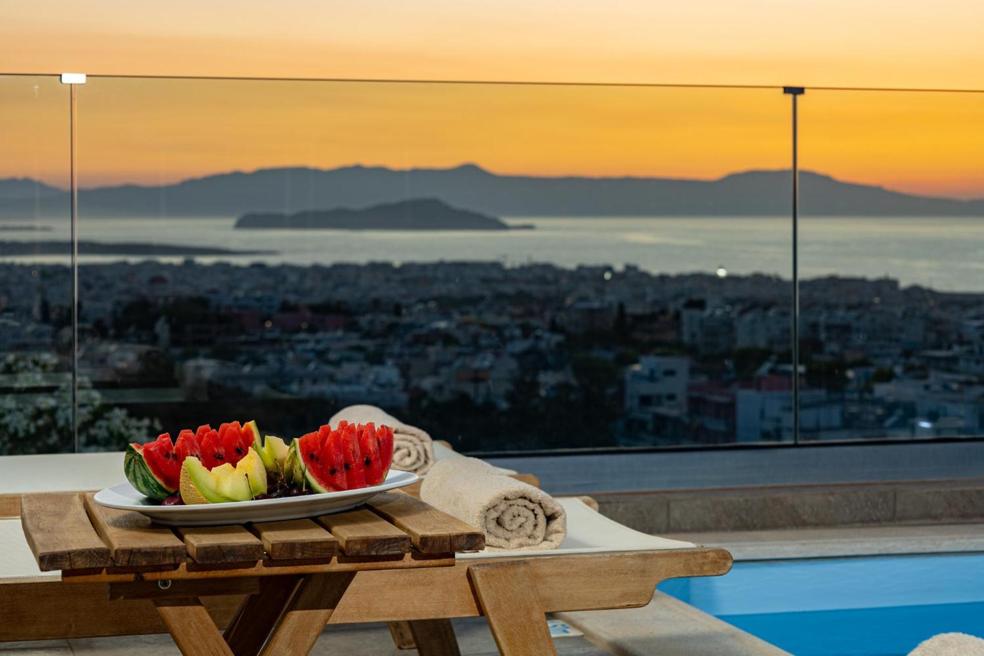 Karmilos Hill Villa Chania  Eksteriør billede