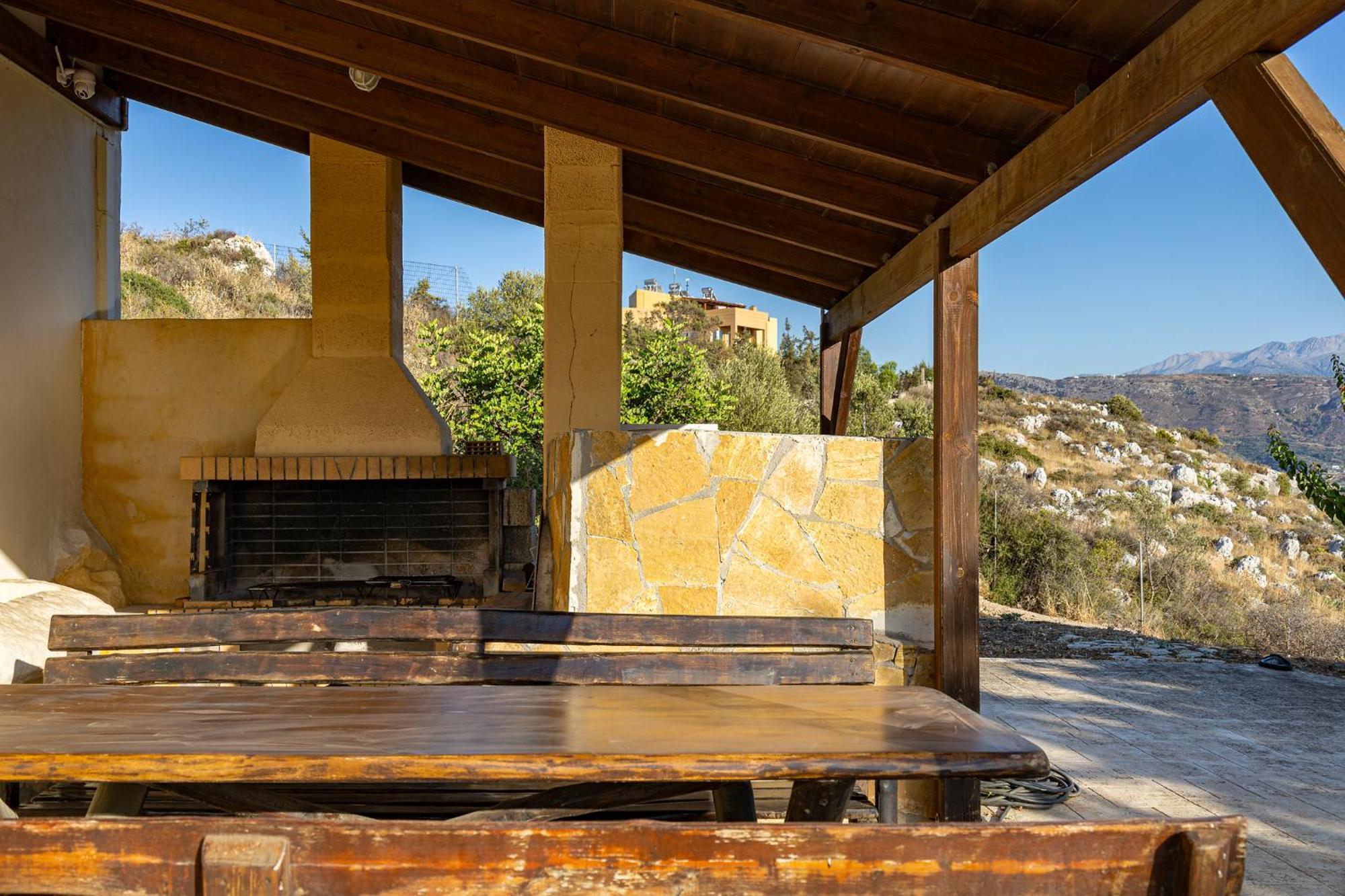 Karmilos Hill Villa Chania  Eksteriør billede
