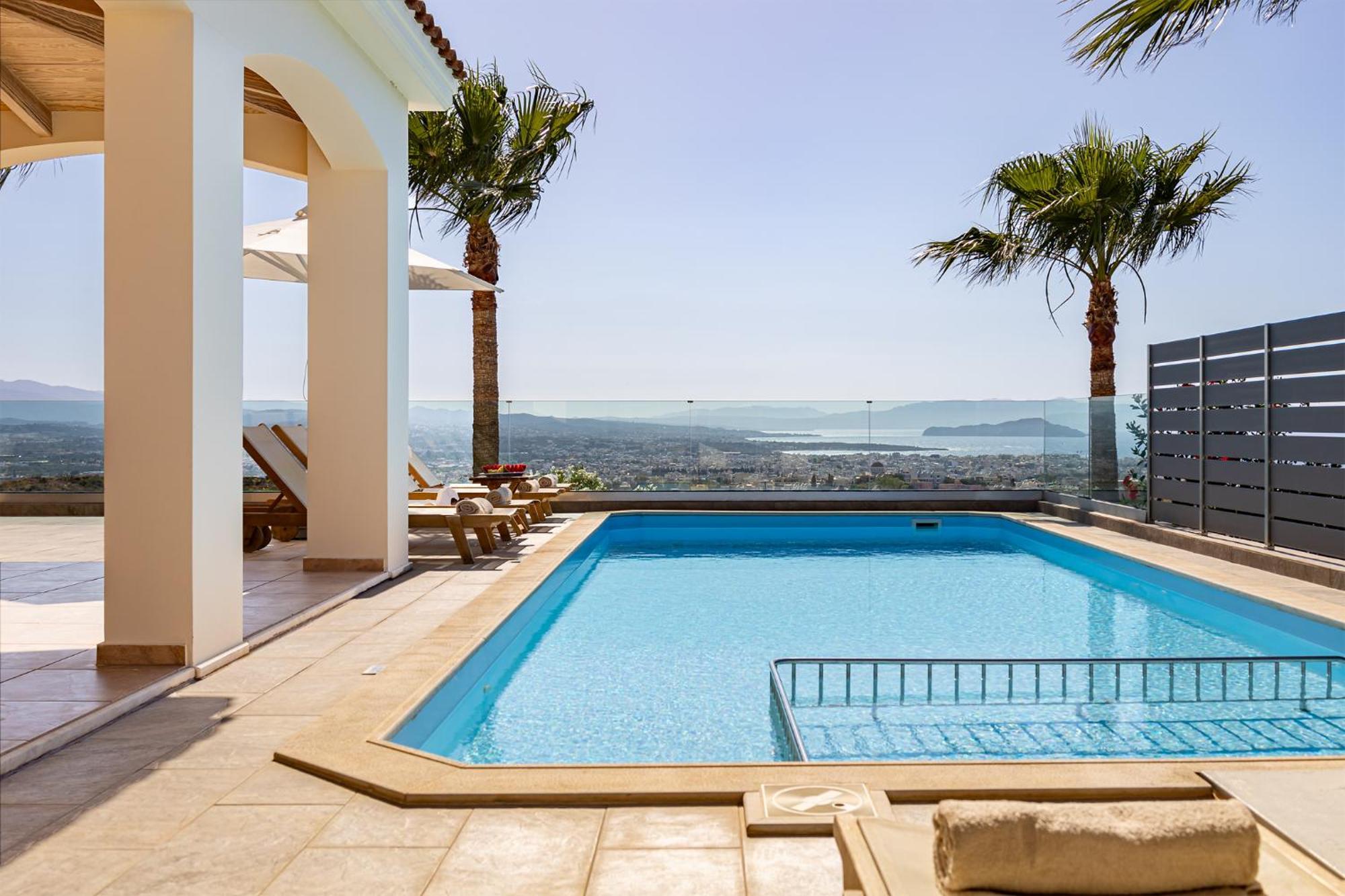 Karmilos Hill Villa Chania  Eksteriør billede