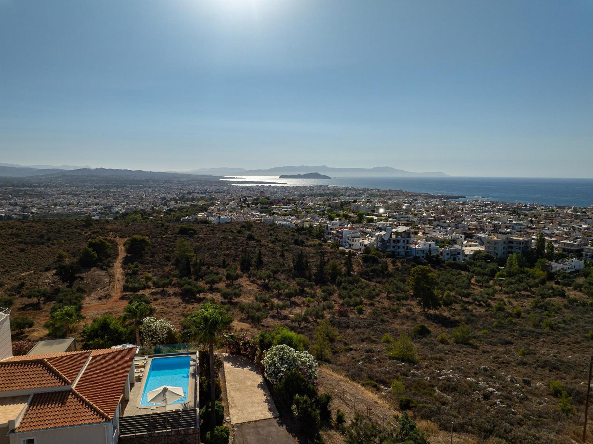 Karmilos Hill Villa Chania  Eksteriør billede