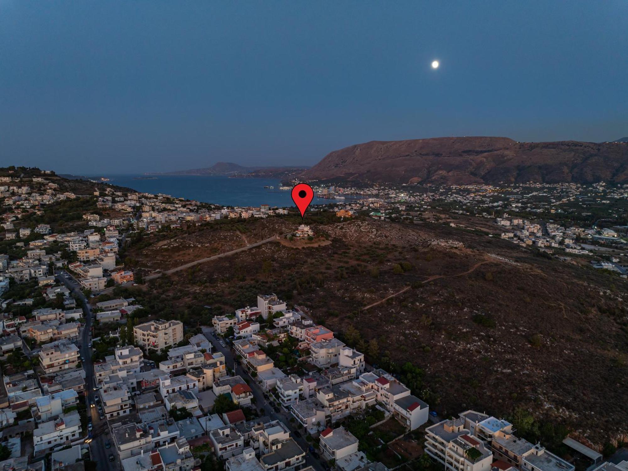 Karmilos Hill Villa Chania  Eksteriør billede