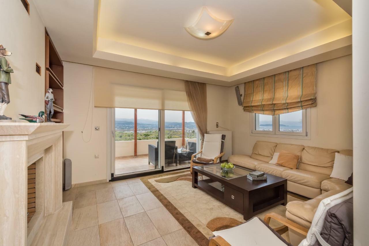 Karmilos Hill Villa Chania  Eksteriør billede